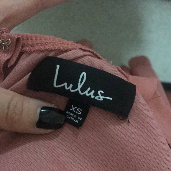 Flowy Lulus Pink Dress - Picture 6 of 6